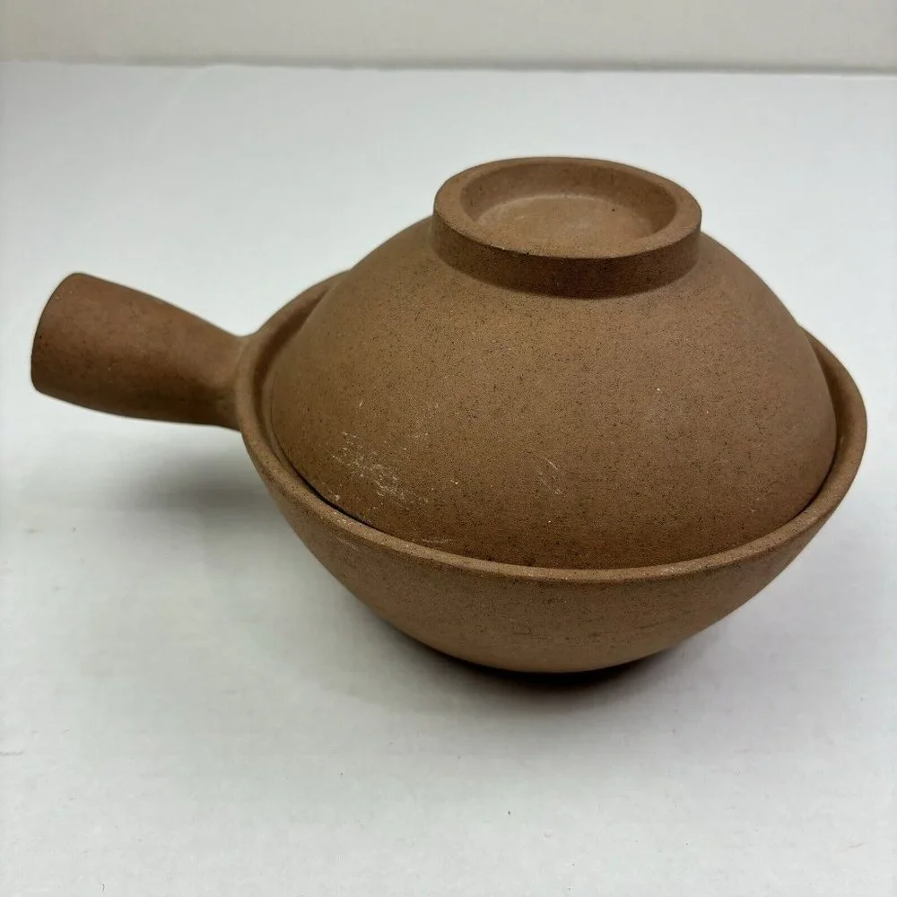 Bret Bortner Design For Williams Sonama Asian‎ Clay Pot NEW